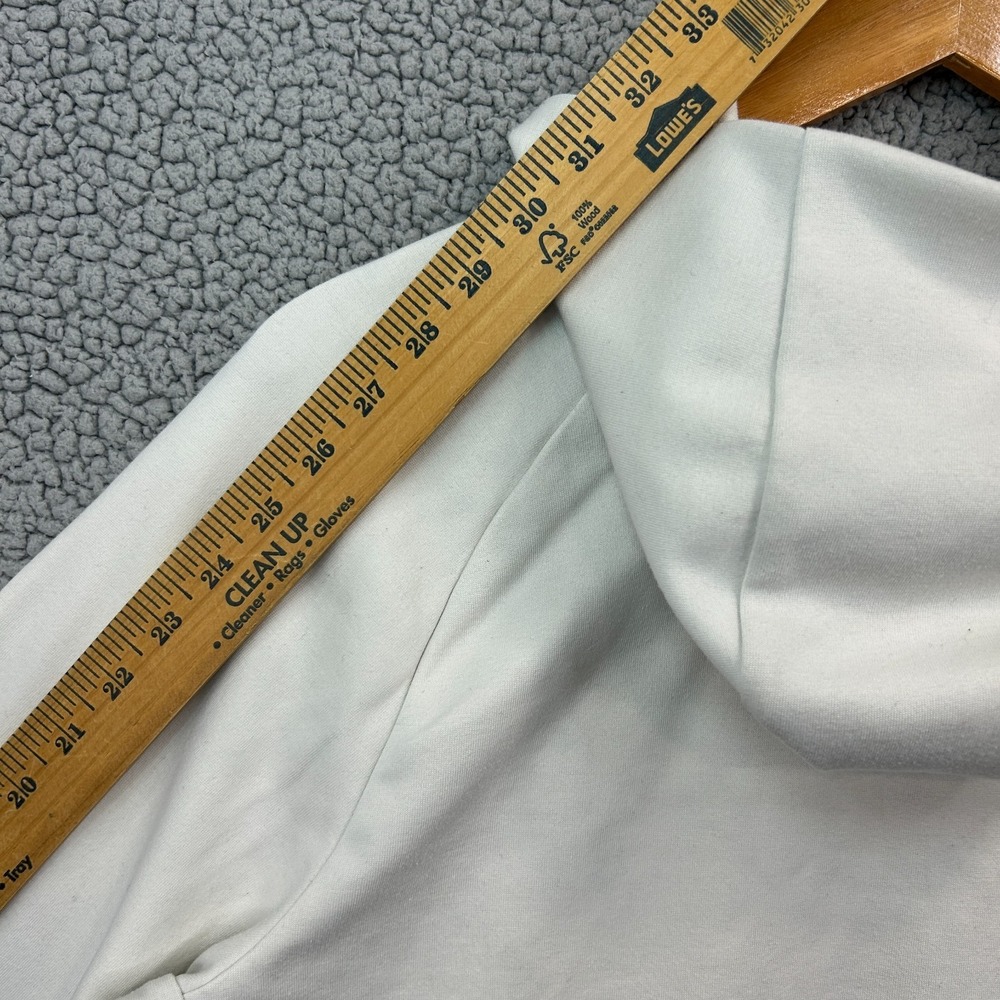 Nike Women's Dri-Fit Training Pullover Hoodie in White Size Medium - Picture 8 of 9